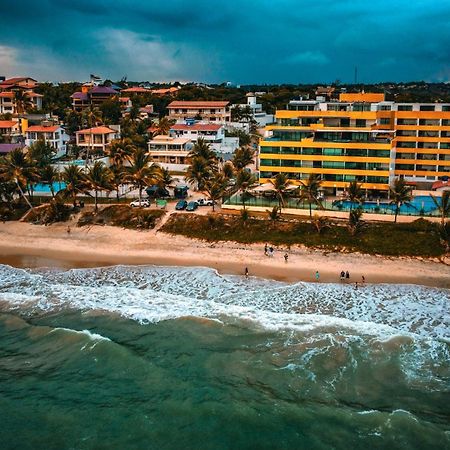 Praia Tabatinga Ap Beira Mar Com Vista Deslumbrante Da Praia 자쿠마 외부 사진