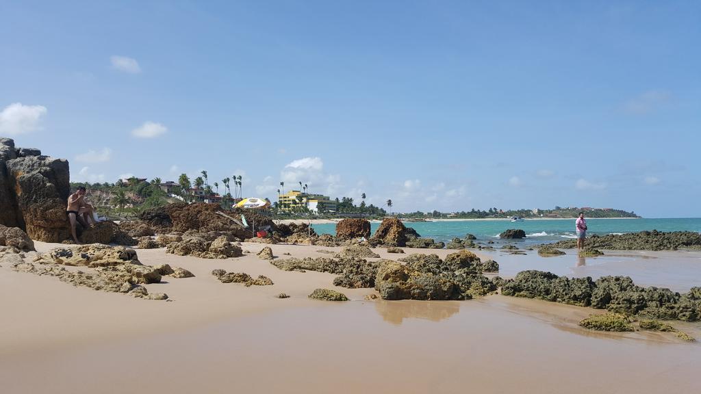 Praia Tabatinga Ap Beira Mar Com Vista Deslumbrante Da Praia 자쿠마 외부 사진