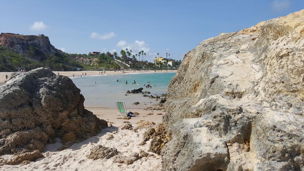 Praia Tabatinga Ap Beira Mar Com Vista Deslumbrante Da Praia 자쿠마 외부 사진