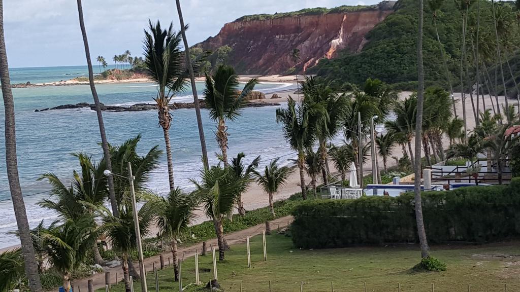 Praia Tabatinga Ap Beira Mar Com Vista Deslumbrante Da Praia 자쿠마 외부 사진