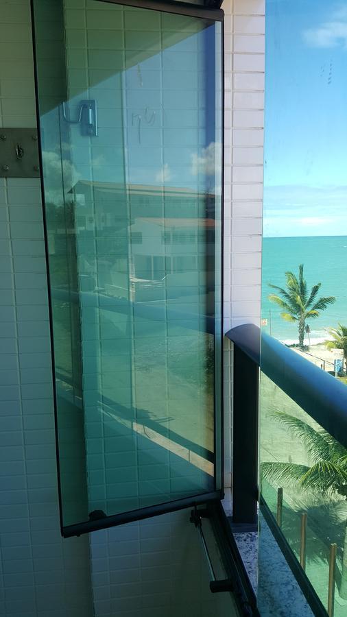 Praia Tabatinga Ap Beira Mar Com Vista Deslumbrante Da Praia 자쿠마 외부 사진