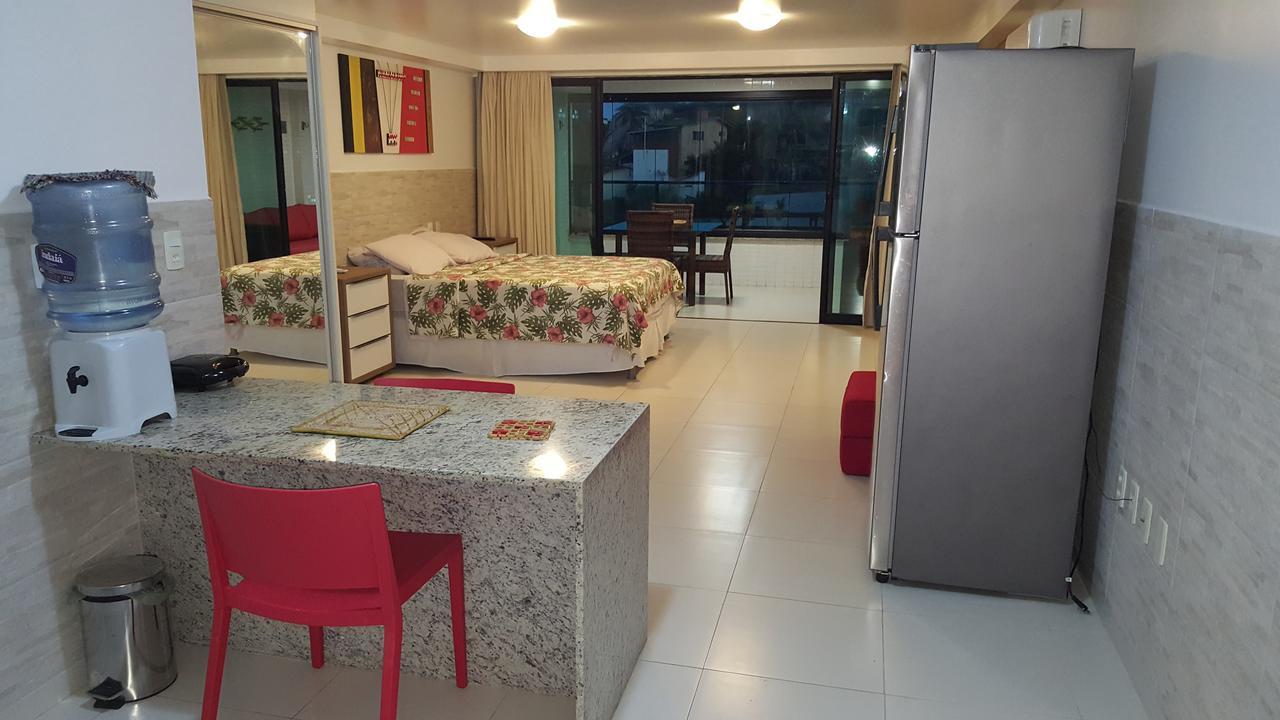 Praia Tabatinga Ap Beira Mar Com Vista Deslumbrante Da Praia 자쿠마 외부 사진