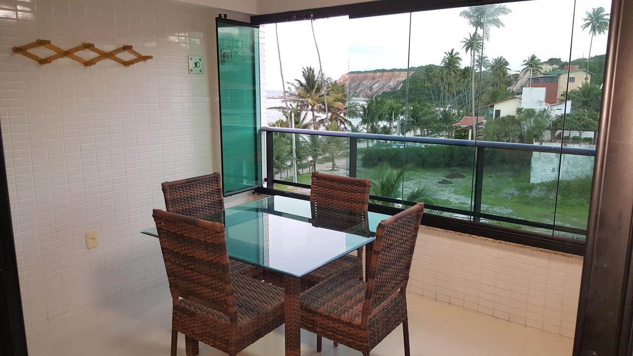 Praia Tabatinga Ap Beira Mar Com Vista Deslumbrante Da Praia 자쿠마 외부 사진