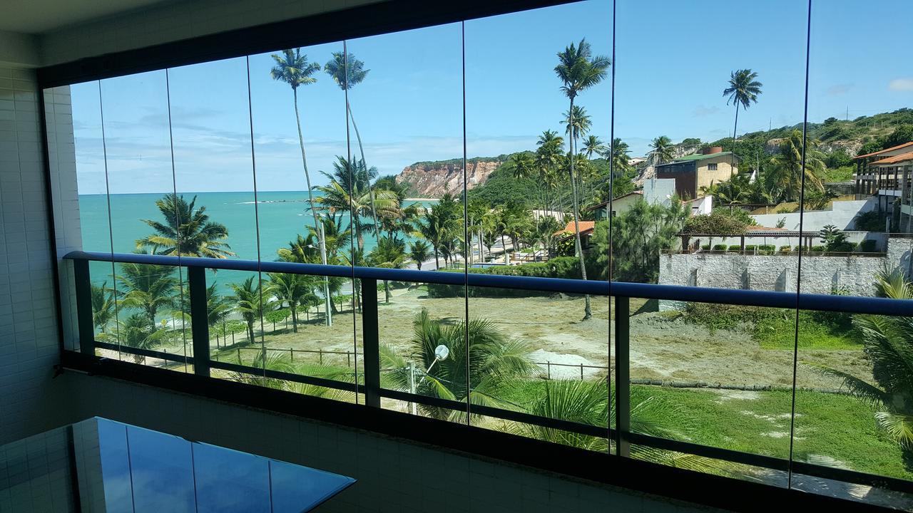 Praia Tabatinga Ap Beira Mar Com Vista Deslumbrante Da Praia 자쿠마 외부 사진