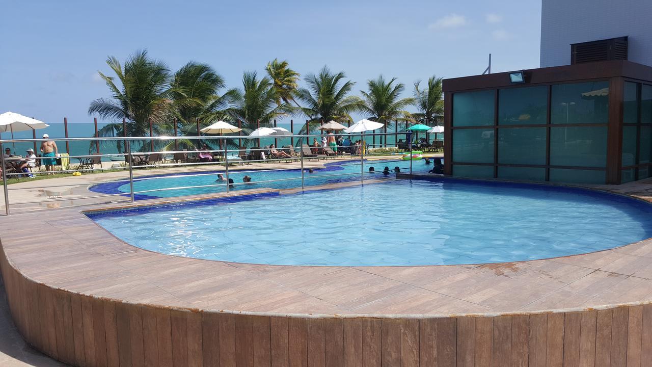Praia Tabatinga Ap Beira Mar Com Vista Deslumbrante Da Praia 자쿠마 외부 사진