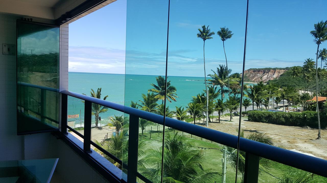 Praia Tabatinga Ap Beira Mar Com Vista Deslumbrante Da Praia 자쿠마 외부 사진