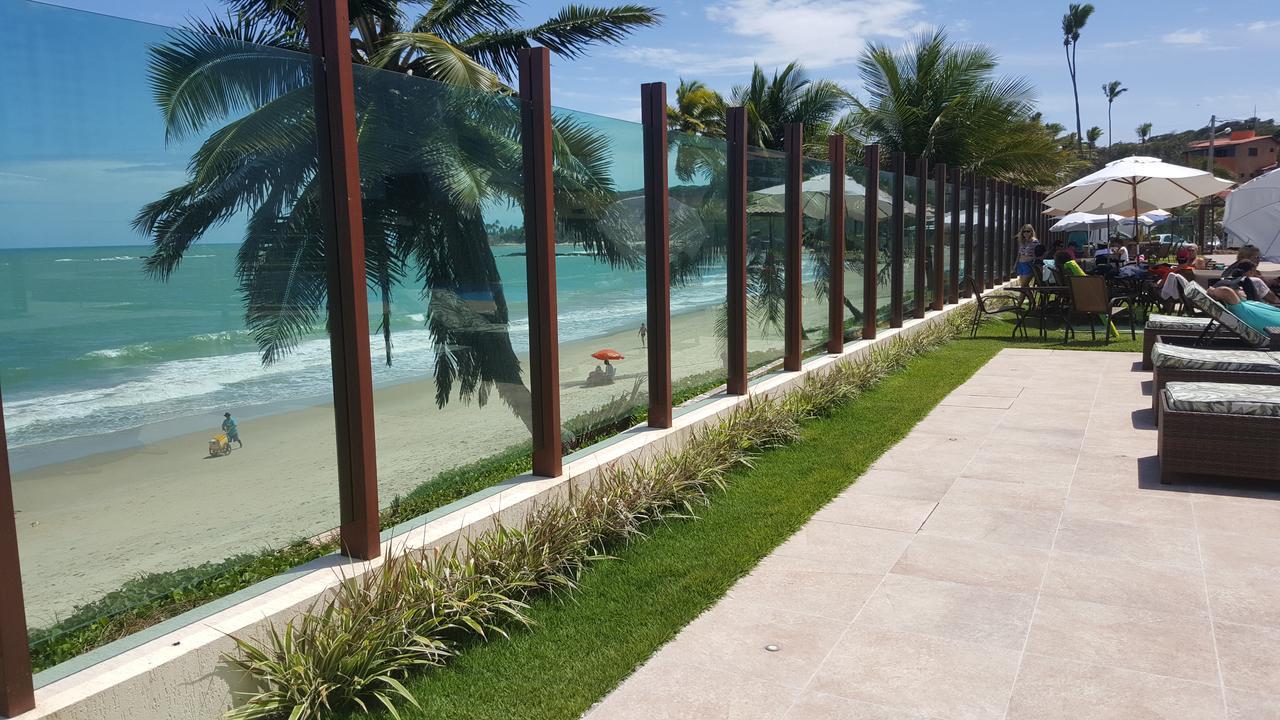Praia Tabatinga Ap Beira Mar Com Vista Deslumbrante Da Praia 자쿠마 외부 사진