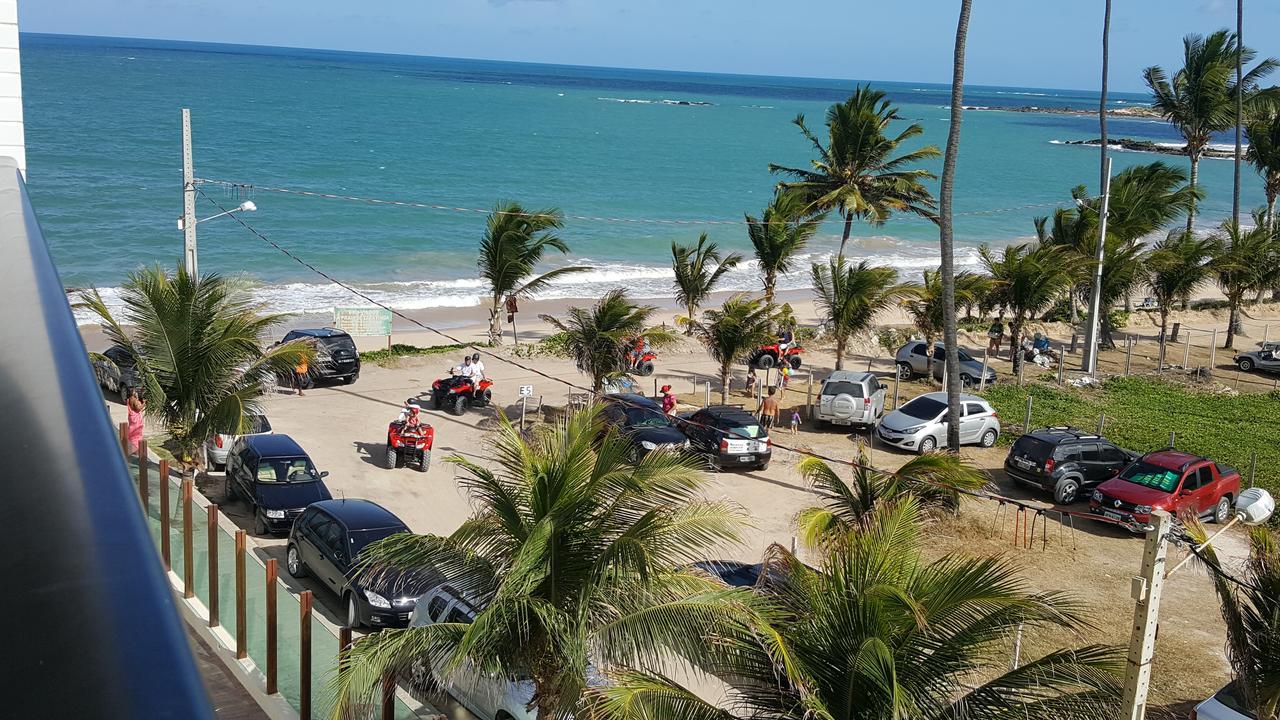 Praia Tabatinga Ap Beira Mar Com Vista Deslumbrante Da Praia 자쿠마 외부 사진